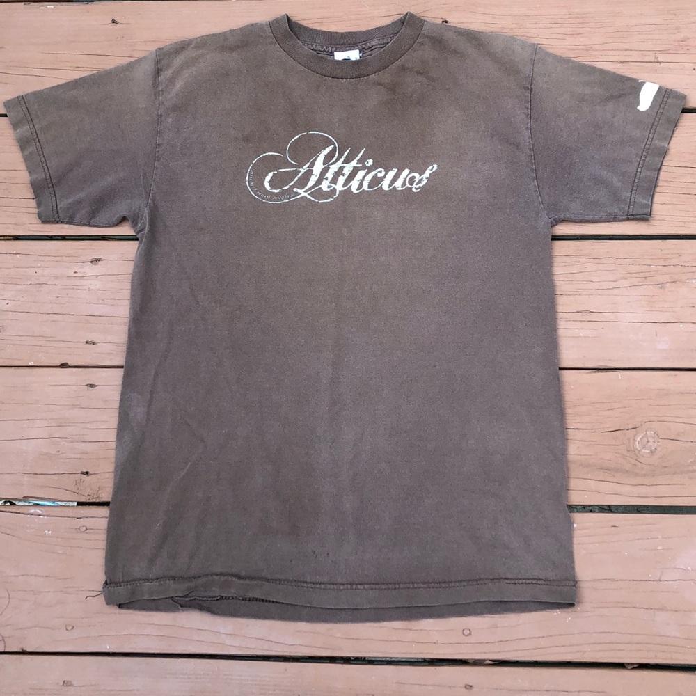 Brown Atticus comfy T-shirt